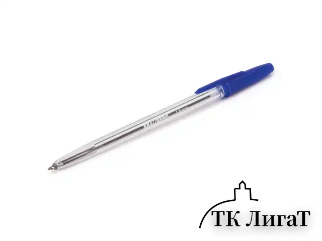 Ручки шариковые BRAUBERG, НАБОР 4 шт., СИНИЕ, "Line", узел 1 мм, линия письма 0,5 мм, 141099