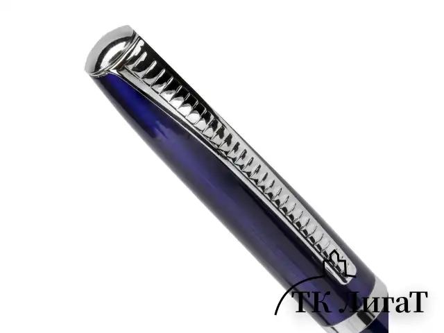 Ручка подарочная шариковая BRAUBERG "Cayman Blue", корпус синий, узел 1 мм, линия письма 0,7 мм, синяя, 141409