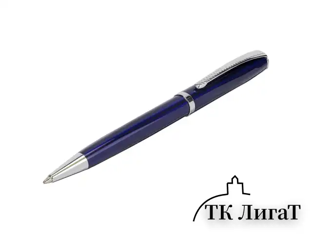 Ручка подарочная шариковая BRAUBERG "Cayman Blue", корпус синий, узел 1 мм, линия письма 0,7 мм, синяя, 141409