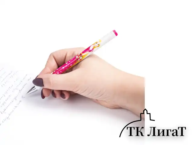 Ручка шариковая BRAUBERG "Леди", СИНЯЯ, корпус с печатью, узел 0,7 мм, линия письма 0,35 мм, 141537