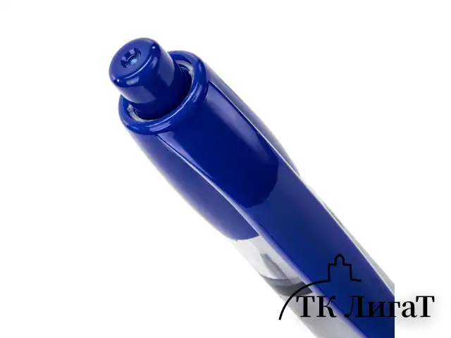 Ручка шариковая автоматическая с грипом BRAUBERG "Leader", СИНЯЯ, корпус с печатью, узел 0,7 мм, линия письма 0,35 мм, 141540