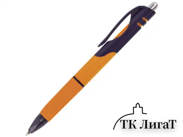 Ручка шариковая автоматическая с грипом BRAUBERG "Supreme", СИНЯЯ, корпус ассорти, узел 0,7 мм, линия письма 0,35 мм, 141545