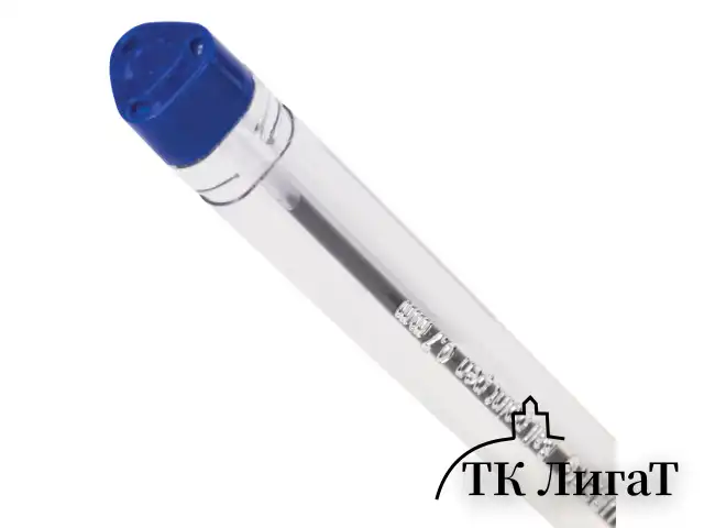 Ручка шариковая масляная BRAUBERG "Marine Classic", СИНЯЯ, трехгранная, корпус прозрачный, узел 0,7 мм, линия письма 0,5 мм, 141707