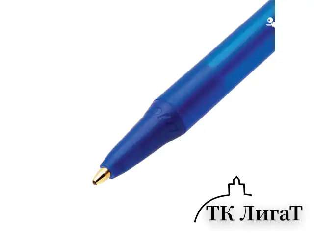 Ручка шариковая автоматическая BIC "Round Stic Clic", СИНЯЯ, узел 1 мм, линия письма 0,32 мм, 926376