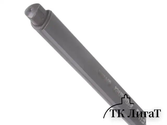 Ручка капиллярная (линер) BRAUBERG "Aero", СЕРАЯ, трехгранная, металлический наконечник, линия письма 0,4 мм, 142258