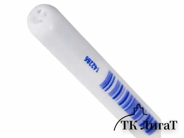 Ручка шариковая STAFF "Basic BP-244", СИНЯЯ, корпус белый, узел 0,7 мм, линия письма 0,35 мм, 142286