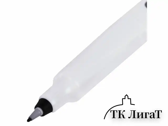 Ручка капиллярная (линер) ЧЕРНАЯ CENTROPEN "Liner", трехгранная, линия письма 0,3 мм, 4611, 2 4611 0112