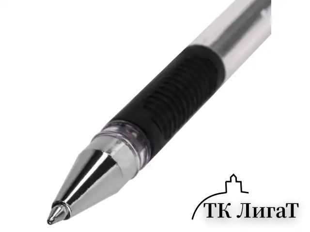 Ручка шариковая с грипом BRAUBERG "X-Writer", ЧЕРНАЯ, узел 0,7 мм, линия письма 0,35 мм, 142404