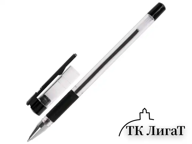 Ручка шариковая с грипом BRAUBERG "X-Writer", ЧЕРНАЯ, узел 0,7 мм, линия письма 0,35 мм, 142404