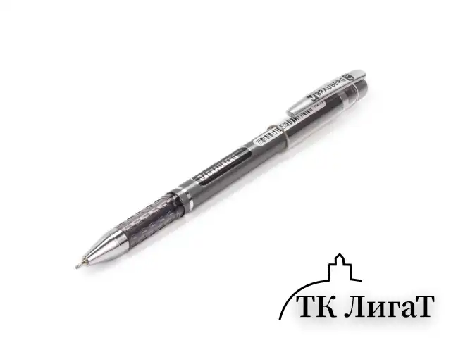 Ручка шариковая масляная BRAUBERG "Choice", СИНЯЯ, корпус с печатью, узел 0,7 мм, линия письма 0,35 мм, 142413