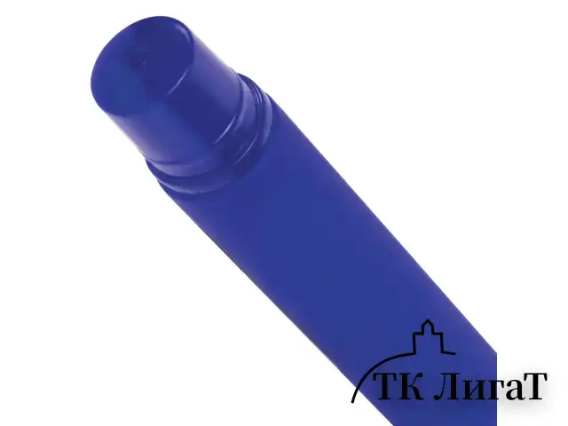 Ручка шариковая масляная BRAUBERG "Matt", СИНЯЯ, корпус синий, узел 0,7 мм, линия письма 0,35 мм, 142486