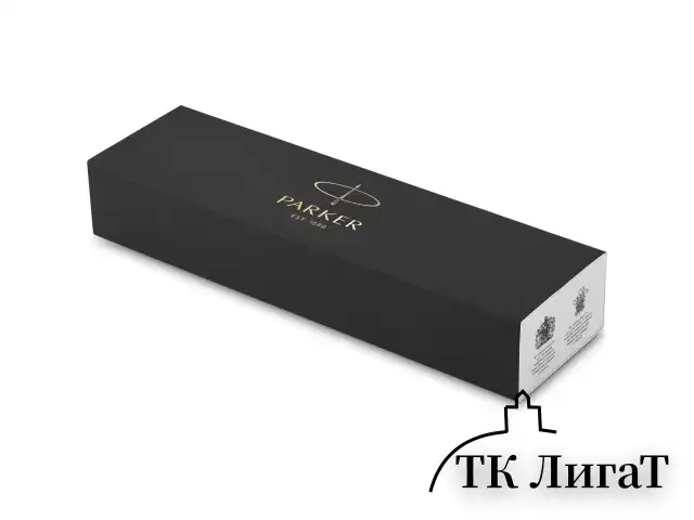 Ручка-роллер PARKER "IM Core Brushed Metal GT", серебристый матовый лак, позолота, черная, 1931663