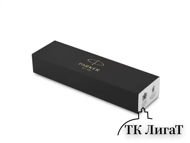 Ручка перьевая PARKER "Urban Core Muted Black GT", черный матовый лак, позолота, синяя, 1931593