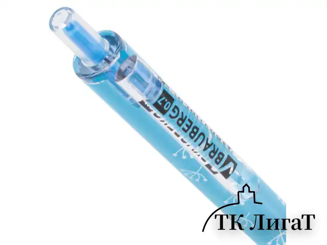 Ручка шариковая масляная автоматическая BRAUBERG "FRUITY RS", СИНЯЯ, узел 0,7 мм, линия письма 0,35 мм, 142652
