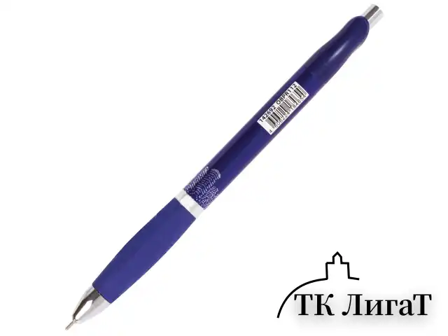Ручка шариковая масляная автоматическая с грипом BRAUBERG "Jet-X", СИНЯЯ, узел 0,7 мм, линия письма 0,35 мм, 142692