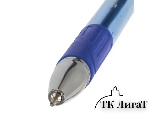 Ручка шариковая масляная с грипом BRAUBERG "Max-Oil Tone", СИНЯЯ, узел 0,7 мм, линия письма 0,35 мм, 142693