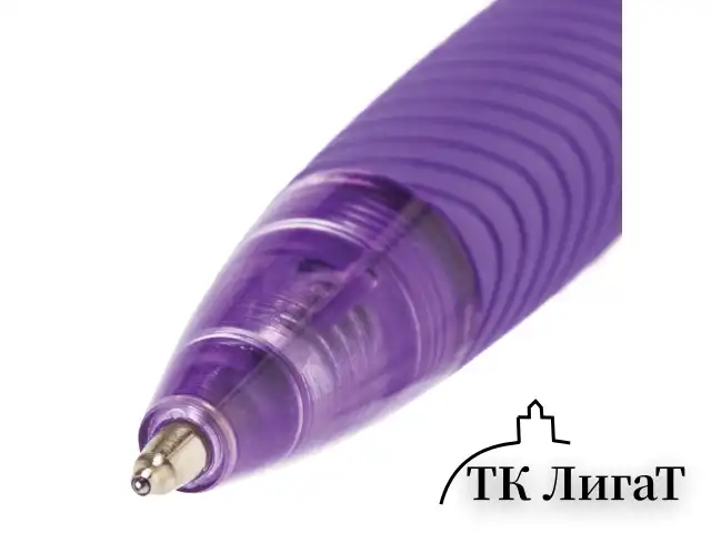 Ручка шариковая масляная автоматическая с грипом BRAUBERG "Fruity RD", СИНЯЯ, корпус ассорти, узел 0,7 мм, линия письма 0,35 мм, 142700