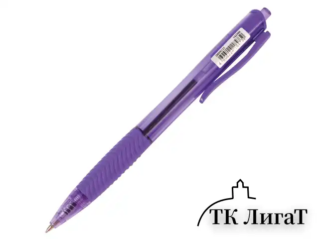 Ручка шариковая масляная автоматическая с грипом BRAUBERG "Fruity RD", СИНЯЯ, корпус ассорти, узел 0,7 мм, линия письма 0,35 мм, 142700