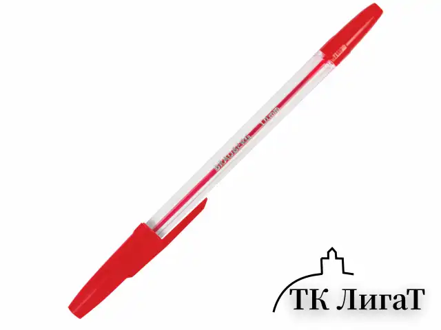 Ручки шариковые BRAUBERG, НАБОР 6 шт., АССОРТИ, "Line", корпус прозрачный, узел 1 мм, линия письма 0,5 мм, 142819