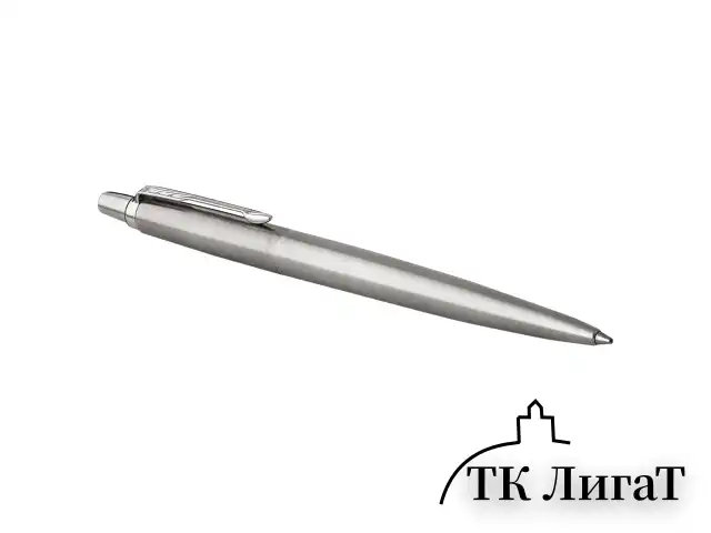 Ручка гелевая PARKER "Jotter Stainless Steel CT", корпус серебристый, детали из нержавеющей стали, черная, 2020646