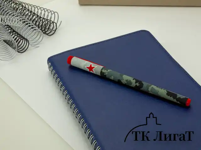 Ручка шариковая BRUNO VISCONTI "FunWrite", СИНЯЯ, "Милитари", узел 0,5 мм, линия письма 0,3 мм, 20-0212/06