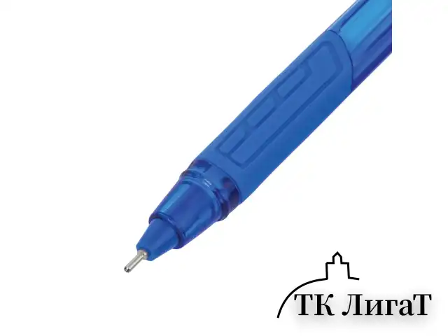 Ручка шариковая масляная BRAUBERG "Extra Glide GT Tone", СИНЯЯ, узел 0,7 мм, линия письма 0,35 мм, 142922