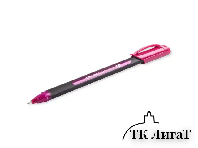 Ручка шариковая масляная BRAUBERG "Extra Glide Soft Color", СИНЯЯ, узел 0,7 мм, линия письма 0,35 мм, 142928