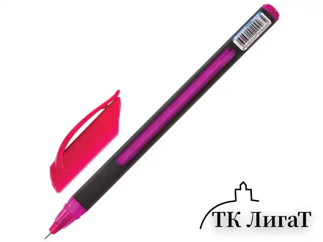 Ручка шариковая масляная BRAUBERG "Extra Glide Soft Color", СИНЯЯ, узел 0,7 мм, линия письма 0,35 мм, 142928