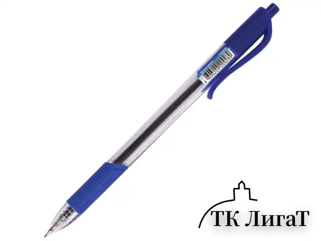 Ручка шариковая масляная автоматическая BRAUBERG "Extra Glide R-Grip", СИНЯЯ, узел 0,7 мм, линия письма 0,35 мм, 142930