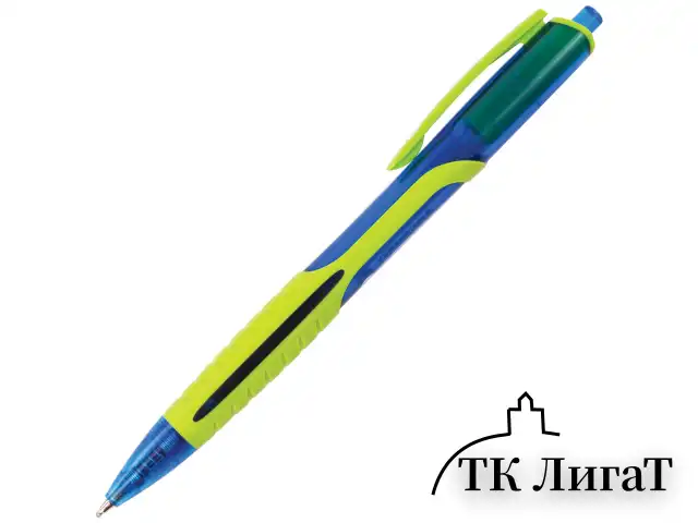 Ручка шариковая масляная автоматическая BRAUBERG "Phantom color", СИНЯЯ, узел 0,7 мм, линия письма 0,35 мм, 142938