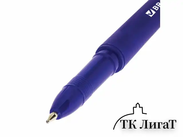 Ручка шариковая масляная BRAUBERG "АСТ", СИНЯЯ, корпус синий, узел 0,7 мм, линия письма 0,35 мм, 142947