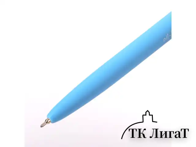 Ручка шариковая масляная автоматическая BRAUBERG "FRUITY Pastel", СИНЯЯ, корпус soft-touch, узел 0,7 мм, линия письма 0,35 мм, 142959, OBPR323