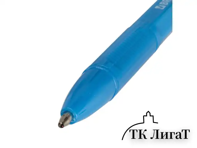 Ручка шариковая BRAUBERG "X-333 MIX", СИНЯЯ, корпус ассорти, узел 0,7 мм, линия 0,35 мм, 142960