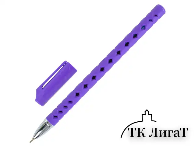 Ручка шариковая масляная BRAUBERG Orient Color, СИНЯЯ, корпус ассорти, В ДИСПЛЕЕ, игольчатый узел 0,7 мм, линия письма 0,35 мм, 143001