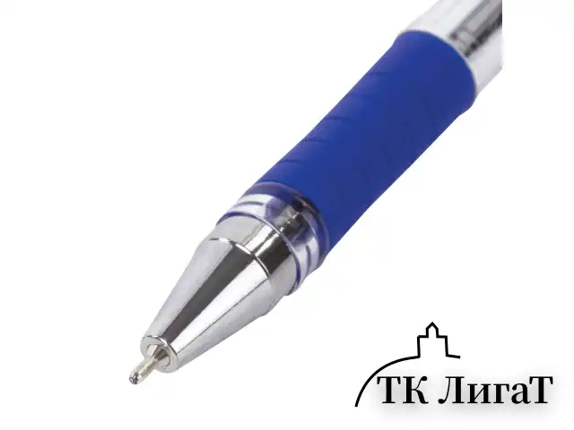 Ручка шариковая масляная с грипом BRAUBERG "Model-XL" ORIGINAL, СИНЯЯ, узел 0,7 мм, линия письма 0,35 мм, 143242