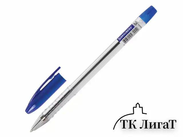 Ручка шариковая масляная BRAUBERG "Model-M" ORIGINAL, СИНЯЯ, узел 0,7 мм, линия письма 0,35 мм, 143250