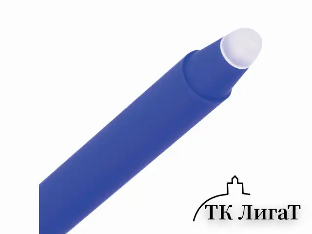 Ручка стираемая гелевая с грипом BRAUBERG "SOFT&SILK", СИНЯЯ, узел 0,7 мм, линия письма 0,5 мм, 143253
