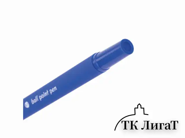 Ручка шариковая BRAUBERG "Capital-X", СИНЯЯ, корпус soft-touch синий, узел 0,7 мм, линия письма 0,35 мм, 143341, BP253