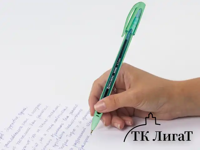 Ручка шариковая масляная BRAUBERG "BOMB GT Pastel", СИНЯЯ, прорезиненный корпус ассорти, узел 0,7 мм, линия письма 0,35 мм, 143347