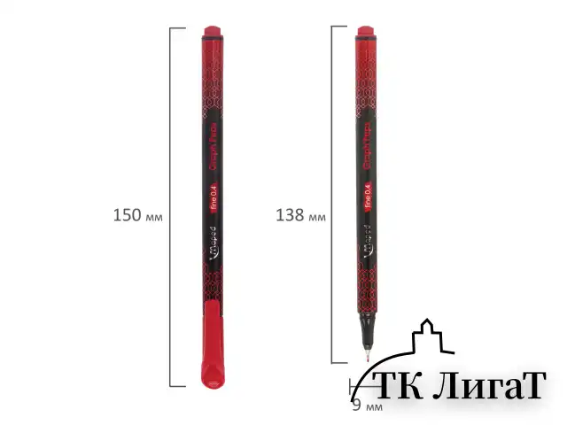 Набор капиллярных ручек (линеров) MAPED 10 шт., "Graph