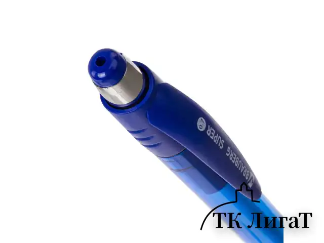 Ручки шариковые автоматические СИНИЕ "НАБОР 4 штуки" BRAUBERG "SUPER", линия 0,35 мм, 143382