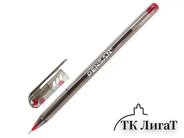 Ручка шариковая масляная PENSAN "My-Tech Colored", палитра классических цветов АССОРТИ, игольчатый узел 0,7 мм, линия 0,35 мм, дисплей, 2240, 2240/S60-4