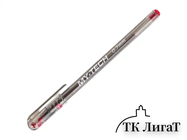 Ручка шариковая масляная PENSAN "My-Tech Colored", палитра классических цветов АССОРТИ, игольчатый узел 0,7 мм, линия 0,35 мм, дисплей, 2240, 2240/S60-4