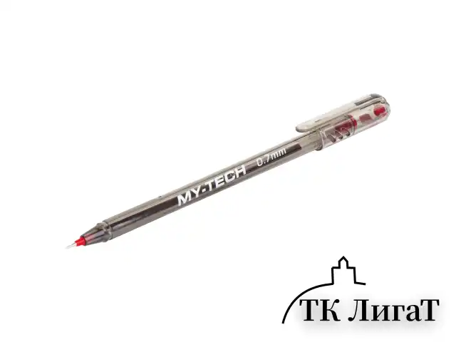 Ручка шариковая масляная PENSAN "My-Tech Colored", палитра классических цветов АССОРТИ, игольчатый узел 0,7 мм, линия 0,35 мм, дисплей, 2240, 2240/S60-4