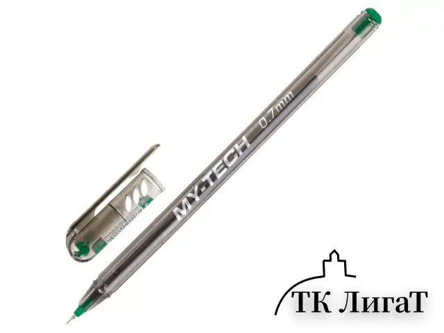 Ручка шариковая масляная PENSAN "My-Tech Colored", палитра классических цветов АССОРТИ, игольчатый узел 0,7 мм, линия 0,35 мм, дисплей, 2240, 2240/S60-4