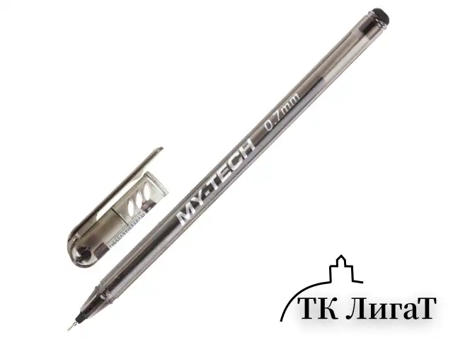 Ручка шариковая масляная PENSAN "My-Tech Colored", палитра классических цветов АССОРТИ, игольчатый узел 0,7 мм, линия 0,35 мм, дисплей, 2240, 2240/S60-4