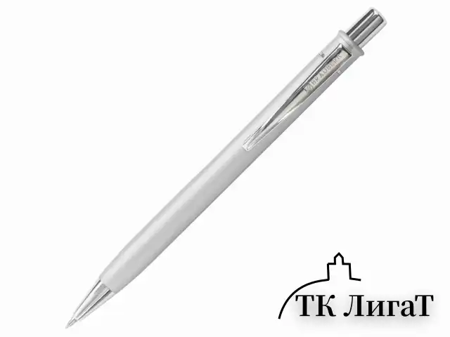 Ручка подарочная шариковая BRAUBERG "Vocale", СИНЯЯ, корпус серебристый с хромированными деталями, линия письма 0,5 мм, 143490