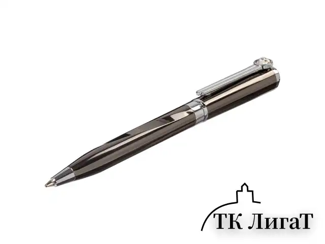 Ручка подарочная шариковая GALANT "VITRUM", корпус металл, детали серебристые, узел 0,7 мм, синяя, 143504