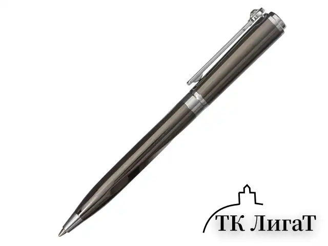 Ручка подарочная шариковая GALANT "VITRUM", корпус металл, детали серебристые, узел 0,7 мм, синяя, 143504