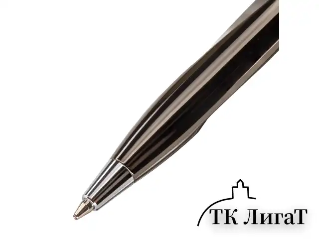 Ручка подарочная шариковая GALANT "VITRUM", корпус металл, детали серебристые, узел 0,7 мм, синяя, 143504